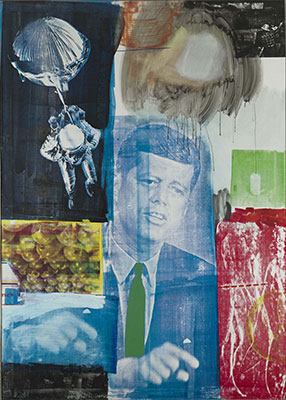 Gemälde Reproduktion von Robert Rauschenberg 