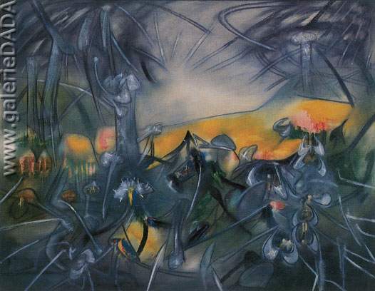 Gemälde Reproduktion von Roberto Matta 