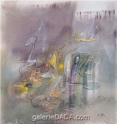 Gemälde Reproduktion von Roberto Matta Volare volta per Sempre