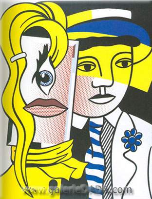 Gemälde Reproduktion von Roy Lichtenstein Verlassen