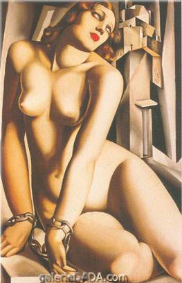 Gemälde Reproduktion von Tamara de Lempicka Andromeda