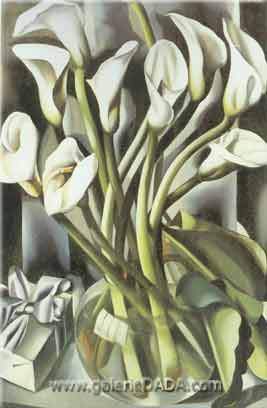 Gemälde Reproduktion von Tamara de Lempicka Calla Lily