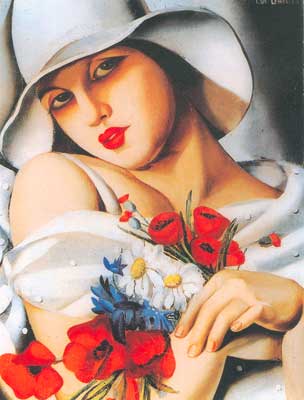 Gemälde Reproduktion von Tamara de Lempicka Hoher Sommer