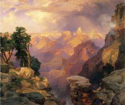 Gemälde Reproduktion von Thomas Moran 