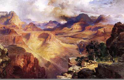 Gemälde Reproduktion von Thomas Moran Grand Canyon 2