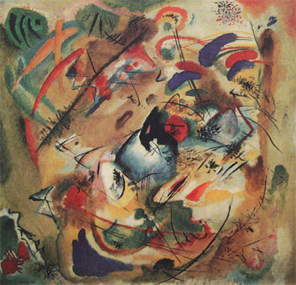 Gemälde Reproduktion von Vasilii Kandinsky Improvisation. Verträumt