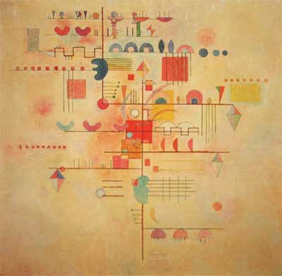 Gemälde Reproduktion von Vasilii Kandinsky 