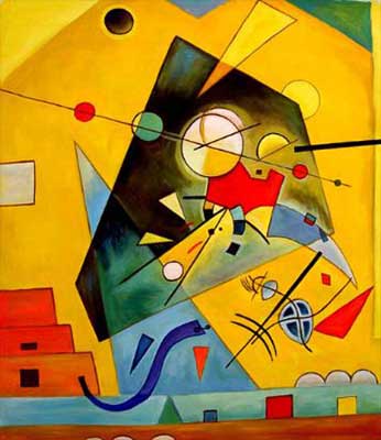 Gemälde Reproduktion von Vasilii Kandinsky 