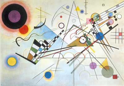 Gemälde Reproduktion von Vasilii Kandinsky Zusammensetzung VIII