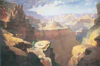 Gemälde Reproduktion von William Robinson Leigh Der Grand Canyon