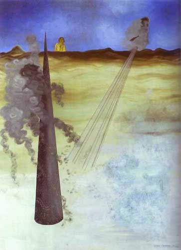 Gemälde Reproduktion von Yves Tanguy 