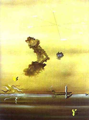 Gemälde Reproduktion von Yves Tanguy 