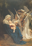 Gemälde Reproduktion von Adolphe-William Bouguereau Song of the Angels