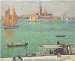 Gemälde Reproduktion von Albert Marquet Venise. La Voile jeune