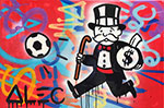 Gemälde Reproduktion von Alec Monopoly Das Fußballmonopol