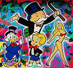 Gemälde Reproduktion von Alec Monopoly Donald