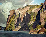 Gemälde Reproduktion von Alfred J. Casson Gut Echo