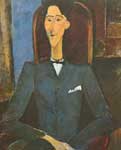 Gemälde Reproduktion von Amedeo Modigliani Jean Kokteau