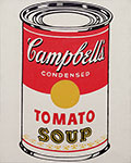 Gemälde Reproduktion von Andy Warhol Campbell 's Cup of Suppe