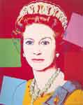 Gemälde Reproduktion von Andy Warhol Reigning Queens, Queen Elizabeth II