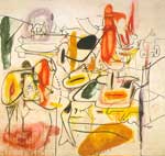 Gemälde Reproduktion von Arshile Gorky Gemälde