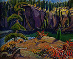 Gemälde Reproduktion von Arthur Lismer French River, Canada