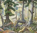 Gemälde Reproduktion von Arthur Lismer Sonnenlicht im Wald