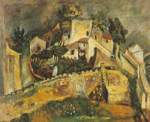 Gemälde Reproduktion von Chaim Soutine Cagnes Landscape