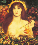 Gemälde Reproduktion von Dante Gabriel Rossetti Venus Verticordia