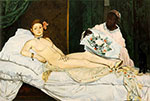 Gemaelde Reproduktion von Edouard Manet, The Olympic Games