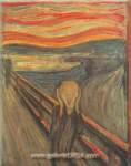 Gemälde Reproduktion von Edvard Munch Der Schrei