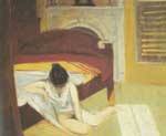 Gemälde Reproduktion von Edward Hopper Interieur im Sommer