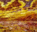 Gemälde Reproduktion von Emil Nolde Das Herbstmeer