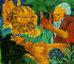 Gemälde Reproduktion von Emil Nolde Die Legende der heiligen Maria von Ägypten