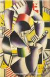 Gemälde Reproduktion von Fernand Leger Die beiden Akrobaten