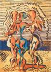 Gemälde Reproduktion von Francis Picabia Die drei Gnade