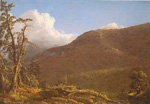 Gemälde Reproduktion von Frederic Edwin Church New England Landscape