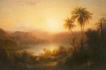 Gemälde Reproduktion von Frederic Edwin Church Santa Marta Mountain Range