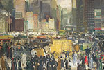 Gemälde Reproduktion von George Bellows New York