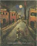 Gemälde Reproduktion von Georges Rouault Christen in den Vororten