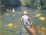 Gemaelde Reproduktion von Gustave Caillebotte, Perssoire