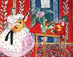 Gemälde Reproduktion von Henri Matisse Die Laute