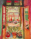 Gemälde Reproduktion von Henri Matisse Geöffnetes Fenster