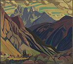 Gemälde Reproduktion von James E. H. MacDonald Mount Goodsir, Yoho Park