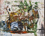 Gemälde Reproduktion von Jean-Paul Riopelle Komposition, 1969