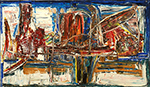 Gemälde Reproduktion von Jean-Paul Riopelle Ohne Titel, 1997