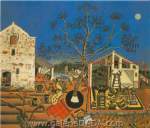 Gemälde Reproduktion von Joan Miro Die Farm