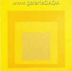 Gemälde Reproduktion von Josef Albers Homage an das Quadrat Goldene Membran studieren