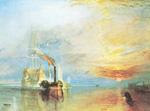 Gemaelde Reproduktion von Joseph Mallord William Turner, Der kämpfende Temerär