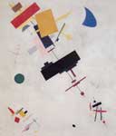 Gemälde Reproduktion von Kasimar Malevich Suprem Nr. 56